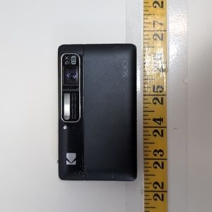 Kodak EasyShare Slice R502 14.0MP Digital Camera Black Tested Point & Shoot Thin